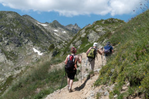 Randonneurs dans le Beaufortain © L. Fabry