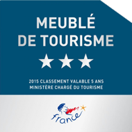 Le Gîte du Porche est labellisé 3 étoiles Meublé de Tourisme