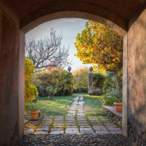 Gite du Porche la Pallud, Saint-Jean-de-la-porte, Combe de Savoie : entrée du gite, Laurent Fabry photographe